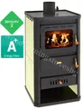 Wasserführender Kaminofen Holz Verbrennung Prity S2W10 13,3kw. BImSchV2 EEK-A