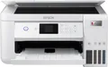 Epson EcoTank ET-2856 - Multifunktionsdrucker - Farbe - Tintenstrahl - refillable - A4 (Medien) - bis zu 10.5 Seiten/Min. (Drucken) - 100 Blatt - USB, Wi-Fi - weiß (C11CJ63406)