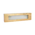 Lindby Wandleuchte Emina, gold, Gips, 36cm, E14