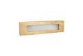 Lindby Wandleuchte Emina, Gips Gold / Messing IP20, 2 x 10 W LED