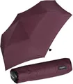 Doppler Taschenschirm zero99 Sun in Royal Berry | Leichter kleiner Regenschirm | Mini-Regenschirm | UV-Schutz