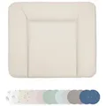 Ehrenkind Wickelauflage Wickelunterlage abwaschbar (Wickelauflage 72x85 cm, Wickeltischauflage abwaschbar), Hygienisch, Sicher und Vielseitig beige 72 cm x 85 cm