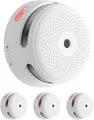 Rauchmelder 3er Set Funk Feuermelder EN 14604 zertifiziert Brandschutz Zuhause