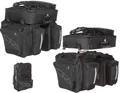 Gepäcktasche 3-fach, Satteltasche, Fahrradtasche, Rucksack, Fahrrad Packtasche