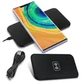 QI Wireless Ladegerät für Huawei P30 Pro Induktives Lade Charger Ladestation - Schwarz