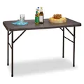 Relaxdays Gartentisch (121.50 x 61.50 x 74 cm) (4052025969509)