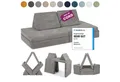 Linodino Kindersofa Spielsofa I aus Schaumstoff Bausteine I Spielcouch für Kinder, 3 Jahre Garantie