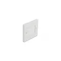 66495 - Kabelmanagement Abdeckblende 86 x 86 mm mit weißen...