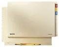 Leitz 2442-00-11 2442 Einstellhefter Orgacolor®, Kraftkarton, chamois