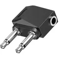 Adapter Audio 35 Buchse - 2x 35 Stecker - Hama