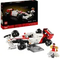 LEGO Icons 10330 McLaren MP4/4 & Ayrton Senna Bausatz, Mehrfarbig