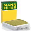 MANN ALLERGIKER-INNENRAUMFILTER AKTIVKOHLE ANTIBAKTERIELL POLLENFILTER