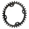 Wolf Tooth PowerTrac Elliptical Kettenblatt, 104 BCD, 32 Z., Drop-Stop B, black (32) (OVAL10432-B)