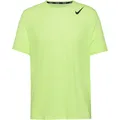Nike Aeroswift Funktionsshirt Herren in lt lemon twist-black, Größe XL