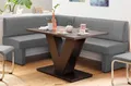 Eckbank HOME AFFAIRE "Nils", grau (hellgrau (capulet 4003)), B:202cm H:89cm T:152cm