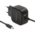 5901878501895 Charger 17W | 5V | 3.4A | USB + Cable Micro USB Qoltec