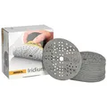 Mirka Iridium Premium-Schleifpapier Ø 125mm Klett 89-Loch, Korn 60, 50 Stk/Zum Schleifen von Lack, Spachtel, Grundierung, Holz, Stahl, Mineralwerkstoffe, Kunststoff