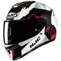 Hjc C10 Aspa Mc1 Schwarz/Weiss/Rot XL (60-61)
