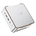 NiPoGi Pinova P2 Mini PC W-11 Pro, АMD Ryzen 4300U(bis zu 3,70 GHz), 16 GB DDR4 512 GB M.2 SSD Mini Desktop Computer, HDMI 2.0, DP, Typ-C, 4K Triple Display Micro-PC mit VESA für Schule/Büro/Heim.