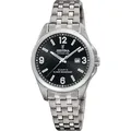 Festina Quarzuhr Calendario Titanium F20697/3, Armbanduhr, Damenuhr, analog, Tag silberfarben