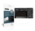 2x Schutzfolie für Sony Alpha 6000 matt - Anti-Shock 9H Folie dipos Glass