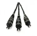 Gartenfackel 3er Set Bambusfackel schwarz Garten Lampenöl Fackel mit Docht