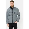 camel active Blouson mit Stehkragen Langarm Markenlogo blau L (50)