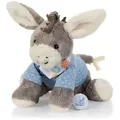 Sterntaler Spieluhr Emmi, Blau, Grau, Textil, 20x9x20 cm, Gute-Nacht-Musik, Reißverschluss, Schlafen, Einschlafhilfe für Babys, Spieluhren