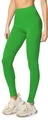 Merry Style Leggings Damen Baumwolle für das ganze Jahr Bequeme Leggings Blickdicht Damen Ideal für Yoga Sport Gym und Freizeit MS10-198 (Grün,M)