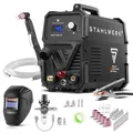 STAHLWERK Plasmaschneider CUT 50 P – Vollausstattung – Plasmaschneidgerät mit 15 bis 45 A, Schneidleistung bis 15 mm, Plasma Cutter mit HF-Pilotzündung, Smart-Kühlung, einfache Bedienung, viel Zubehör