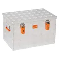 ALUBOX® RL67 Riffelblech Alukiste 67 Liter 57,5x40x35 cm Transportkiste Truckbox