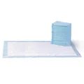 Amazon Basics Trainingspads für Hunde und Welpen, auslaufsicheres 5-lagiges Design mit schnell trocknender Oberfläche, Giant (40Stück), Blau