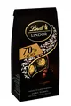 Lindt Schokolade LINDOR Kugeln 70% Kakao Extra Dunkel | 136 g Beutel | ca. 10 Kugeln feinherbe Edelbitter Schokolade mit zartschmelzender Füllung | Pralinen-Geschenk | Schokoladen-Geschenk