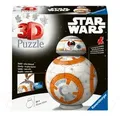 Puzzle - Astromech-Droide aus Episode VII, VIII und IX als dreidimensionaler Puzzle-Ball -  99 Teile - 3D
