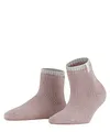 FALKE Damen Socken Cosy Plush W Sso Alpakawolle gemustert 1 Paar, Rosa Rosewater 8666, 35-38