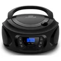 Cyberlux CL-600 CD-Player Tragbar CD/MP3/USB Radio Schwarz