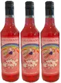 3 Flaschen Krugmann Feenstaub Likör a 0,7 L 15 % vol. Himbeer-Vanille-Likör