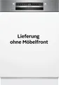 BOSCH teilintegrierbarer Geschirrspüler XXL, Serie 4 SBI4ECS28E, 14 Maßgedecke, Automatische Türöffnung für Effizienz, flexible Körbe & Schubladen