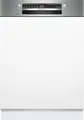 Bosch Geschirrspüler teilintegriert SBI4ECS28E | Serie 4 | 60 cm | 14 Maßgedecke | A | 42 dB | Home Connect | Edelstahl, A (Spektrum A bis G)