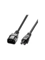 Lindy - power splitter - IEC 60320 C14 to power IEC 60320 C13 - 2 m