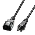 Lindy 30342 Lindy IEC-Netzkabel C14 an C5 3m