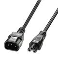 Lindy W128456587 30342 3m C5 to C14 Mains Cable  lead free ~E~