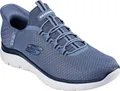 Skechers Sport Herren SUMMITS HIGH RANGE Sneakers Slip ins Vegan 232457 Slate , Schuhgröße:44 EU