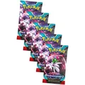 Pokemon Karten Karmesin & Purpur - Paradox Rift - 5 Booster Sammelkarten