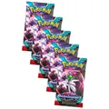 Pokemon Karten Karmesin & Purpur - Paradox Rift Sammelkarten - 5 Booster