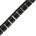 Inline Flexibler Kabelkanal Schwarz 10 Meter