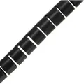 InLine® flexibler Kabelkanal/Kabelschlauch 10m, schwarz, 28mm