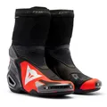Motorrad Stiefel 44 - Dainese Axial 2 - Sport Racing Sommer - schwarz-fluorot