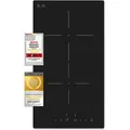 Exquisit Kochfeld EKC 300-380 | Glaskeramik | Touch Control | 2 Kochstellen | Rahmenlos | 3000 W - Schwarz