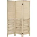 Ml-Design Paravent, Braun, Holz, Bambus, 121x170x2 cm, Wohnzimmer, Raumteiler & Paravents, Paravents
